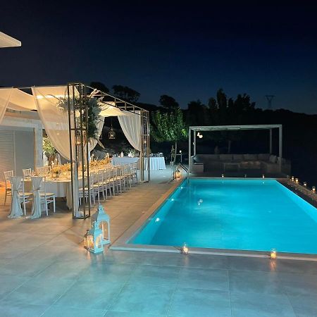 Eva Villas West With Infinity Pool & And Panoramic Sea View Gerani  Exterior photo
