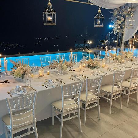 Eva Villas West With Infinity Pool & And Panoramic Sea View Gerani  Exterior photo
