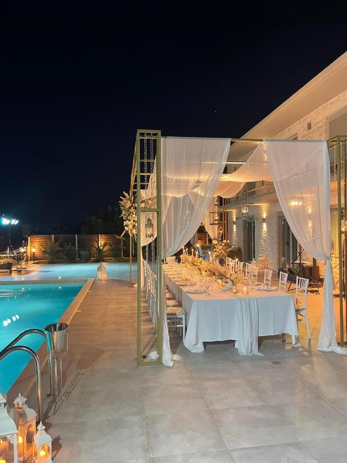Eva Villas West With Infinity Pool & And Panoramic Sea View Gerani  Exterior photo